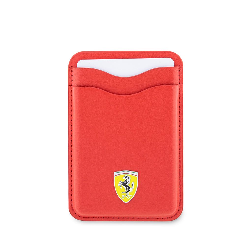 Ferrari Orjinal Lisanslı Magnetik Metal Logolu PU Deri Kartlık Ferrari Orjinal Lisanslı Magnetik Metal Logolu PU Deri Kartlık